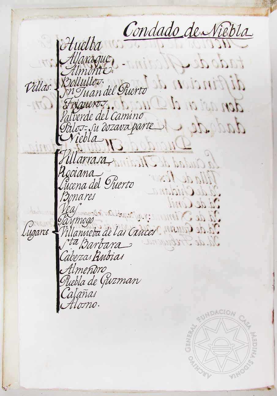 indice manual archivo casa ducal medina sidonia
